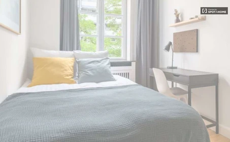 Quarto para alugar num apartamento partilhado em København