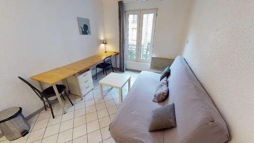 Chambre à louer avec lit double Grenoble