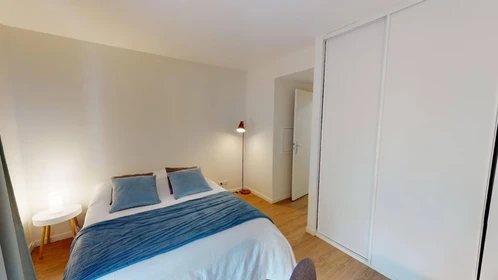 Bright private room in Issy-les-moulineaux