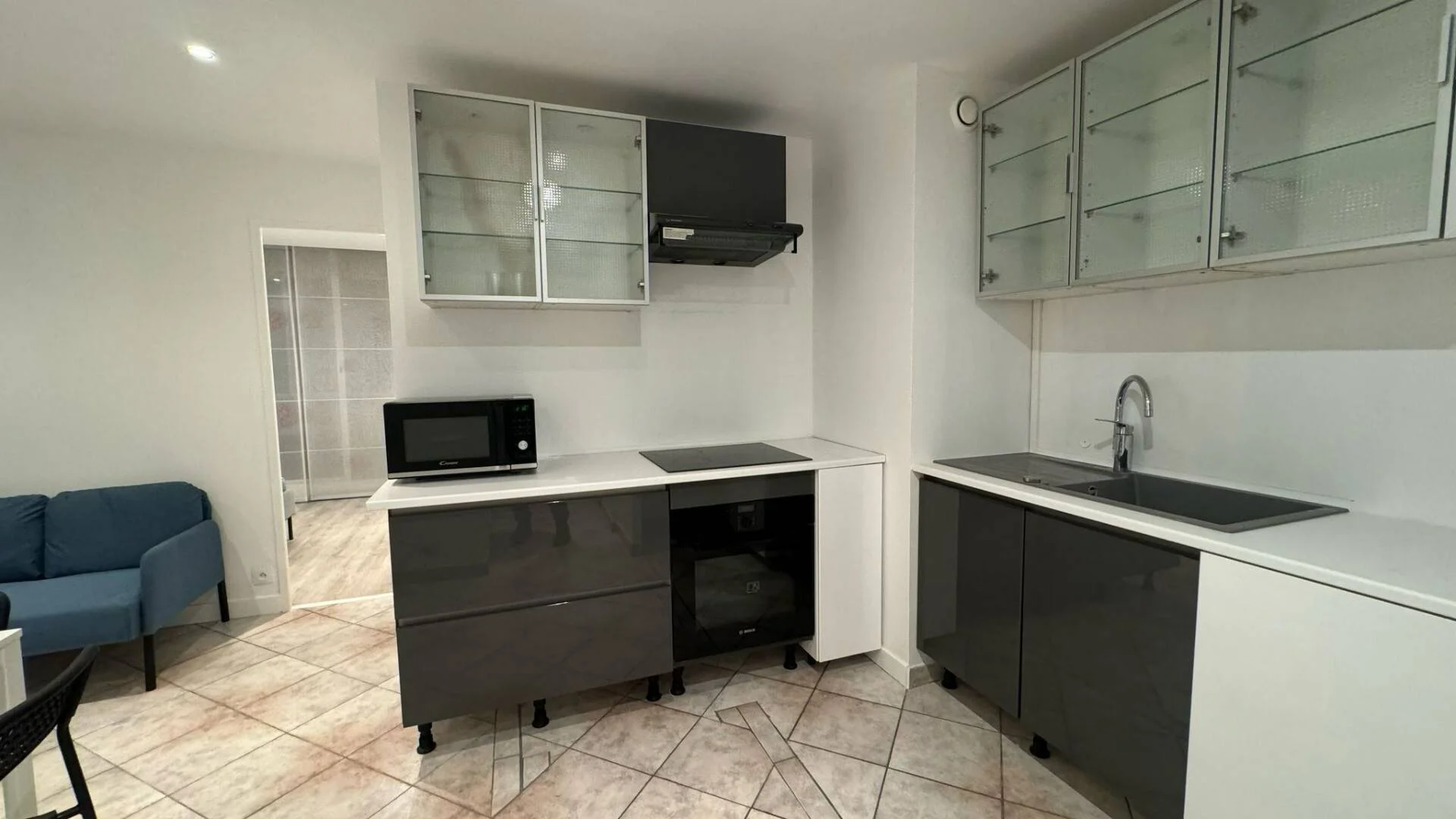 Quarto amigo do estudante em  com comodidades modernas