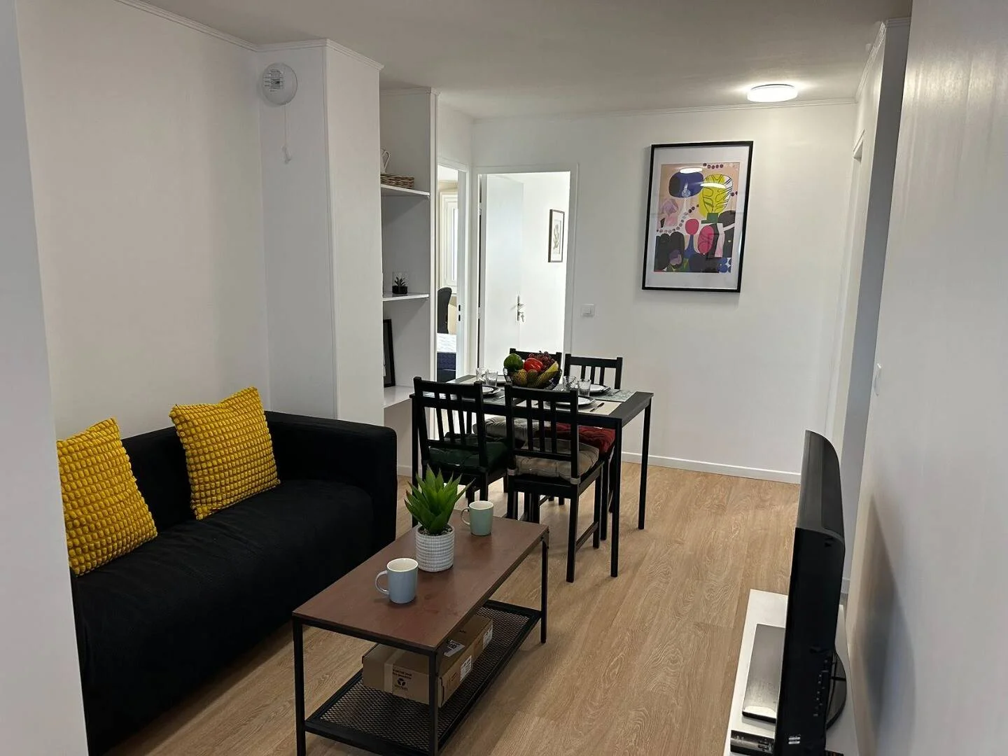 Habitación asequible para estudiantes con buena iluminación en 