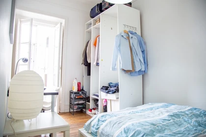 Quarto para alugar num apartamento partilhado em Lisboa