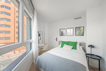 Habitación en alquiler con cama doble Madrid