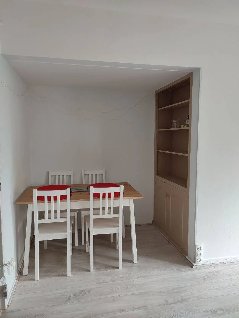 Student room in  with study area and shared facilities