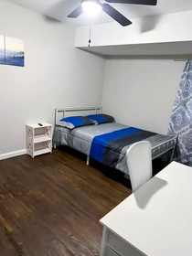 Room for rent in a shared flat in Charlotte