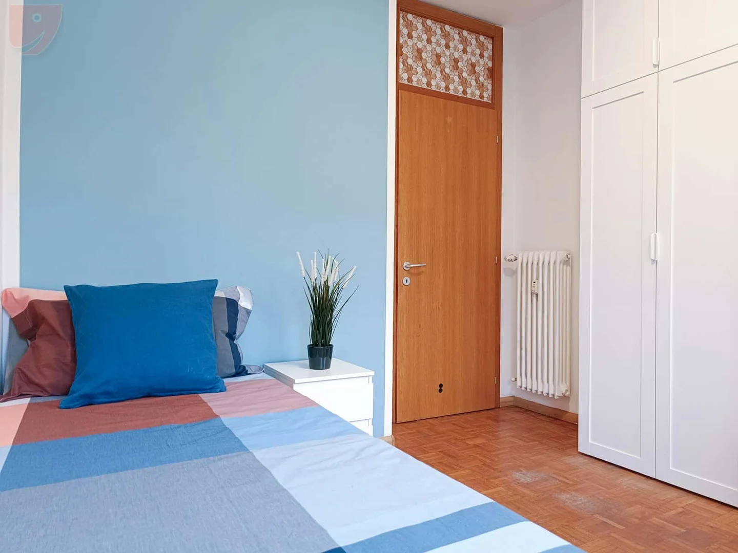 Affordable room for students with ample lighting in 