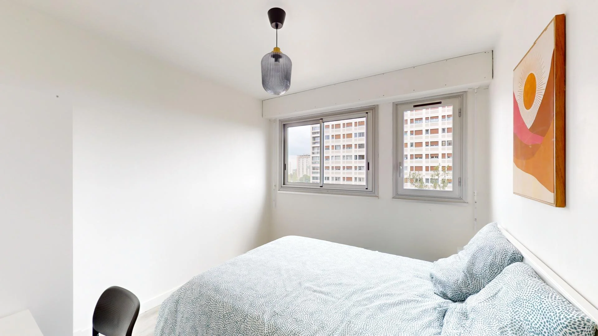 Habitación para estudiantes en  con área de estudio y facilidades compartidas