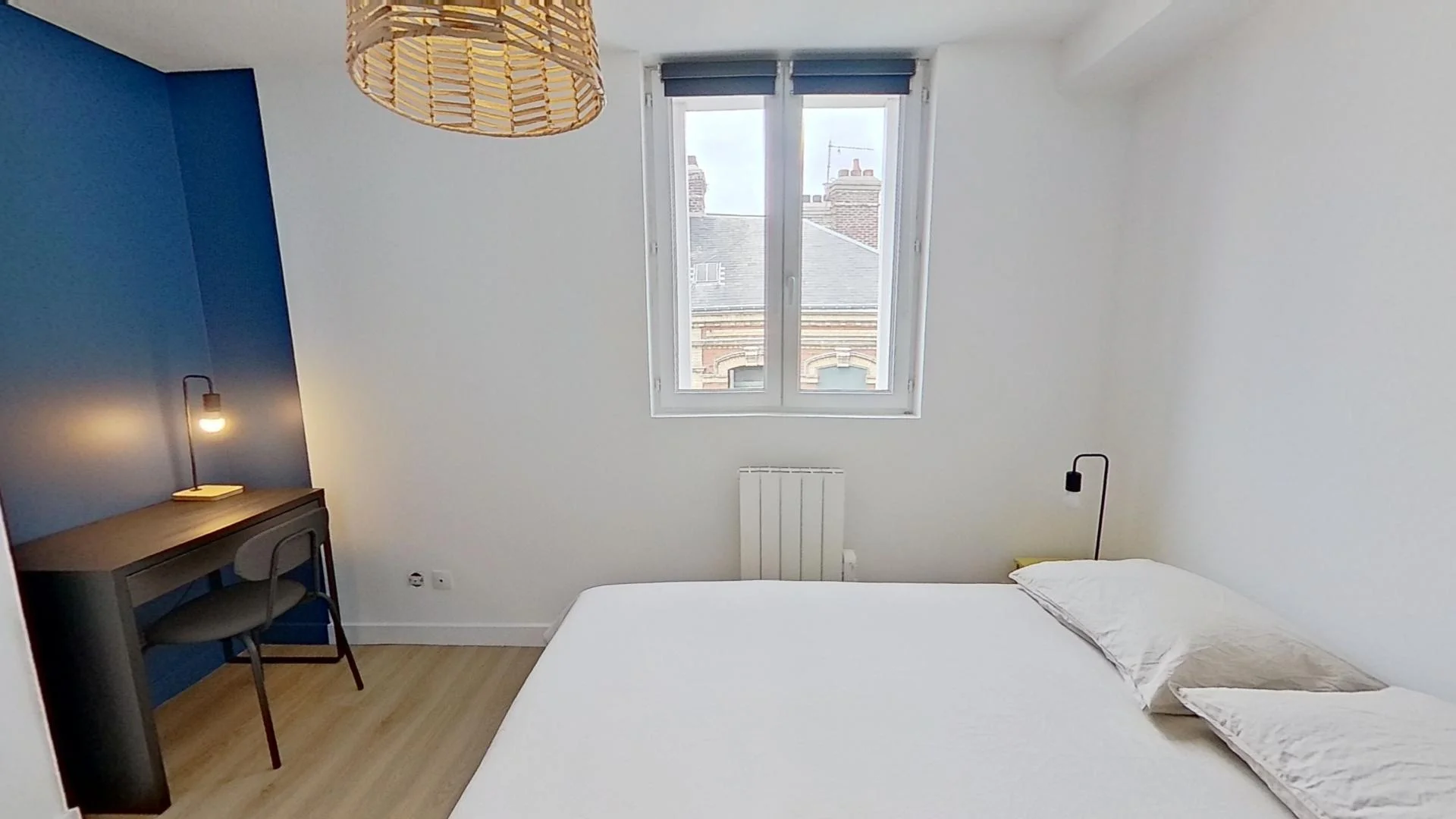 Chambre d'étudiant économique avec emplacement pratique dans 