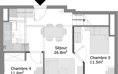 Privatzimmer in der 2 Rue Denfert Rochereau, 93200 Saint-Denis, France, bild 12 von 13