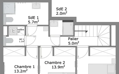 Privatzimmer in der 2 Rue Denfert Rochereau, 93200 Saint-Denis, France, bild 13 von 13