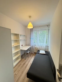 Bright private room in Poznan