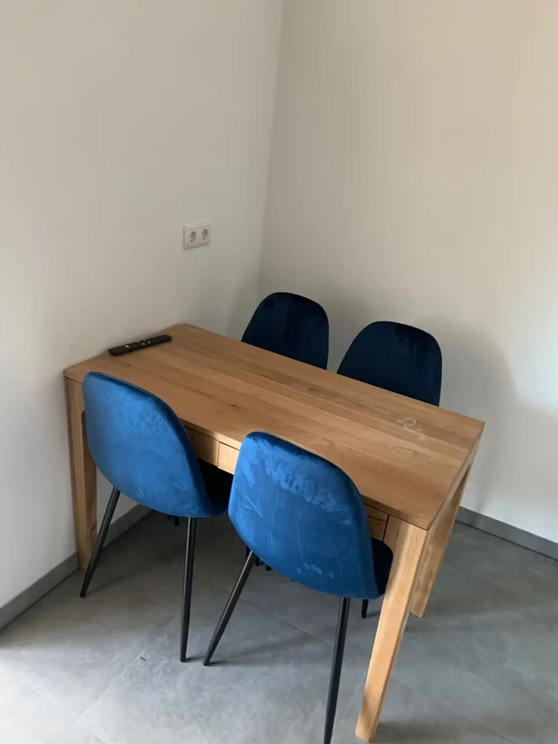 Zimmer in Studentenwohnung in zu vermieten, voll möbliert