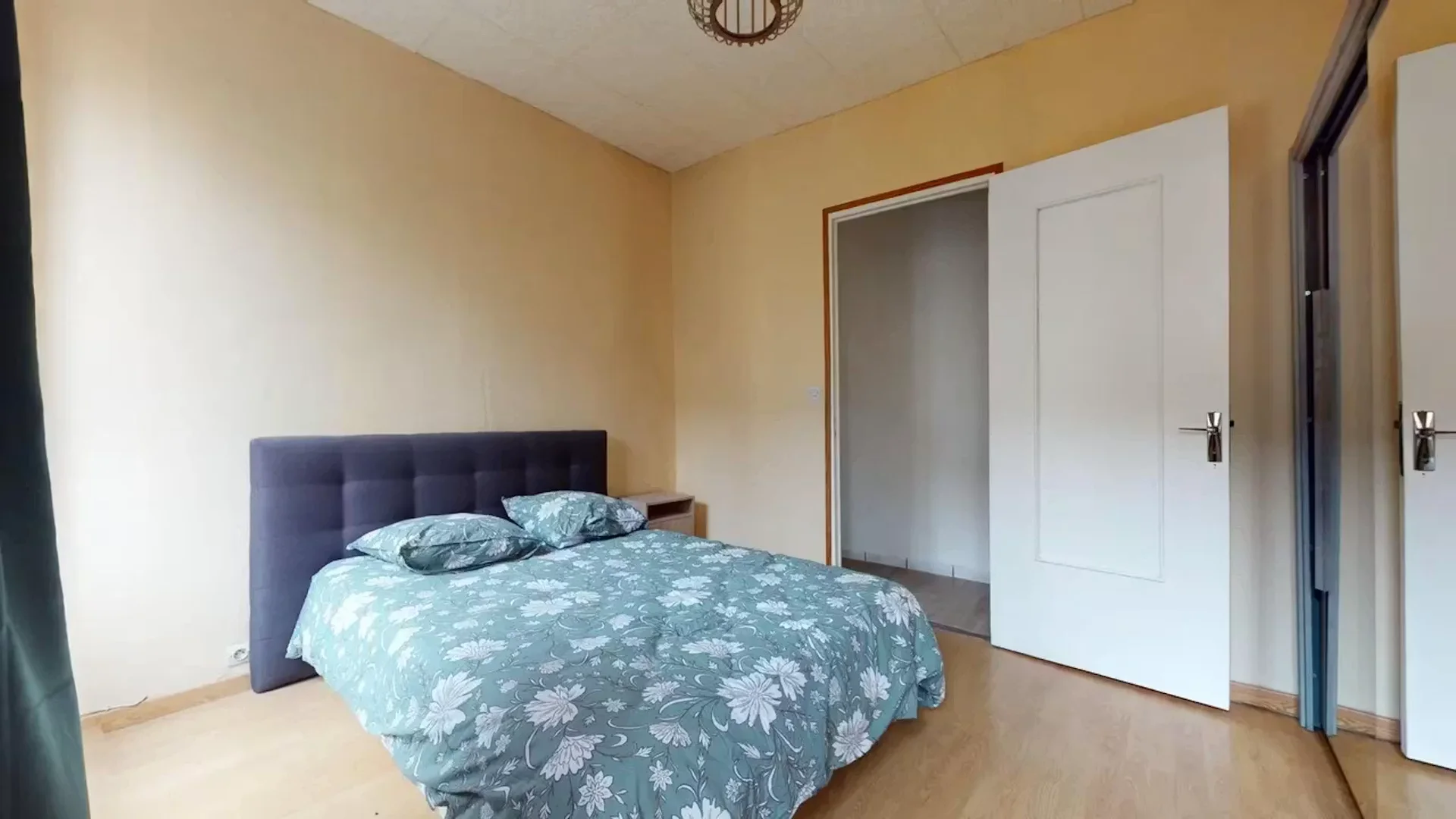 Affordable room for students with ample lighting in 