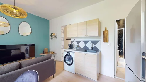 Quarto privado em 2 Rue Charles Moureu, 64000 Pau, France, imagem 16 de 23