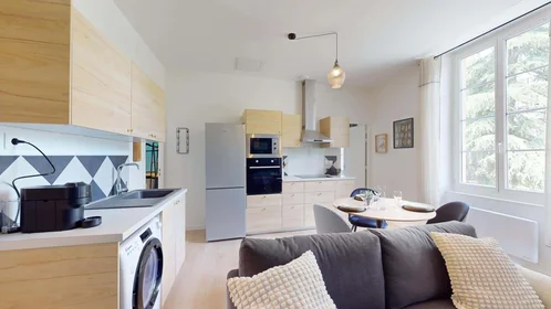 Quarto privado em 2 Rue Charles Moureu, 64000 Pau, France, imagem 23 de 23