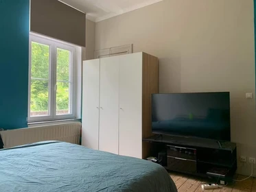 Room for rent with double bed Liege