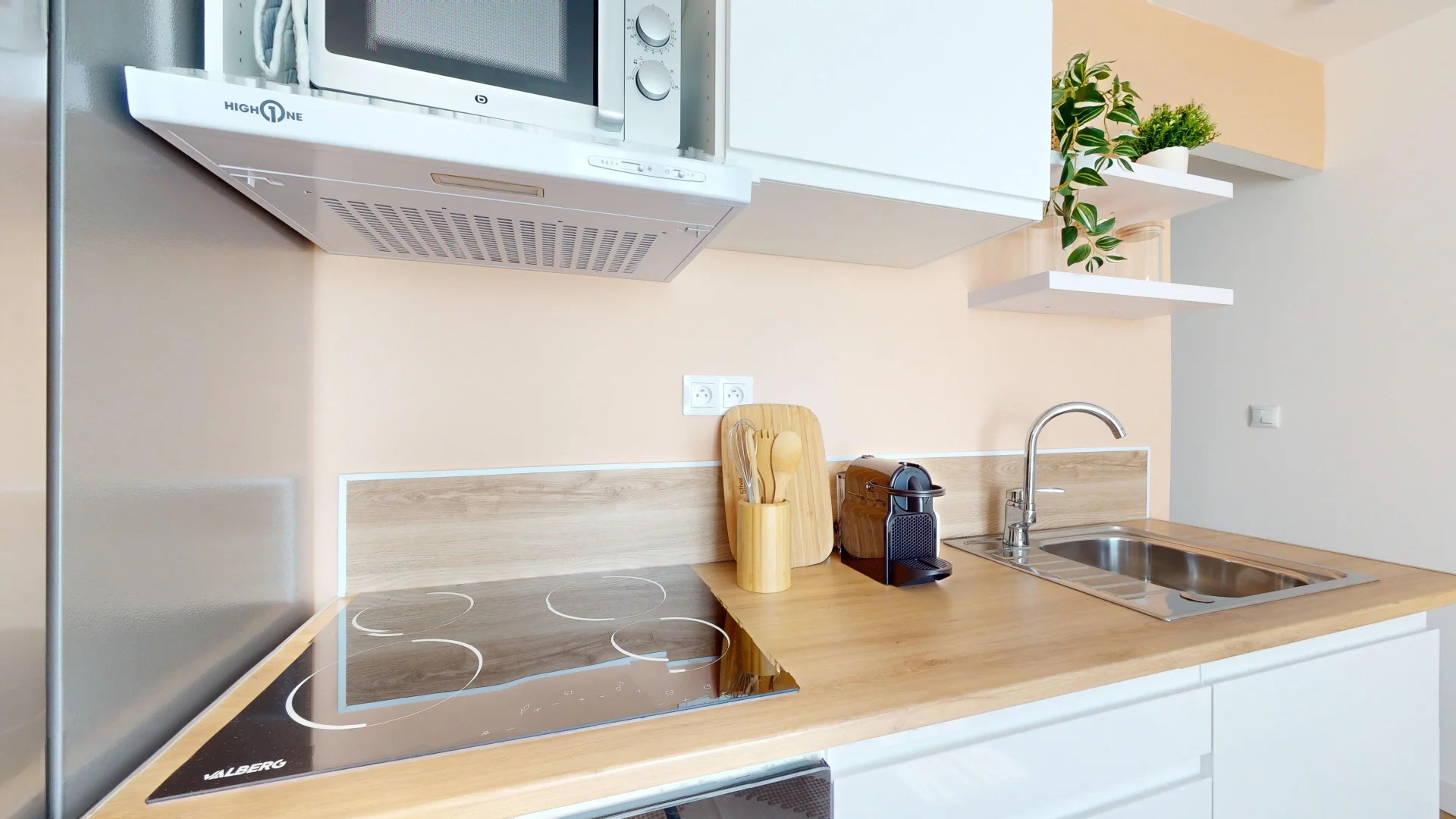 位于的学生公寓，明亮通风，交通便利