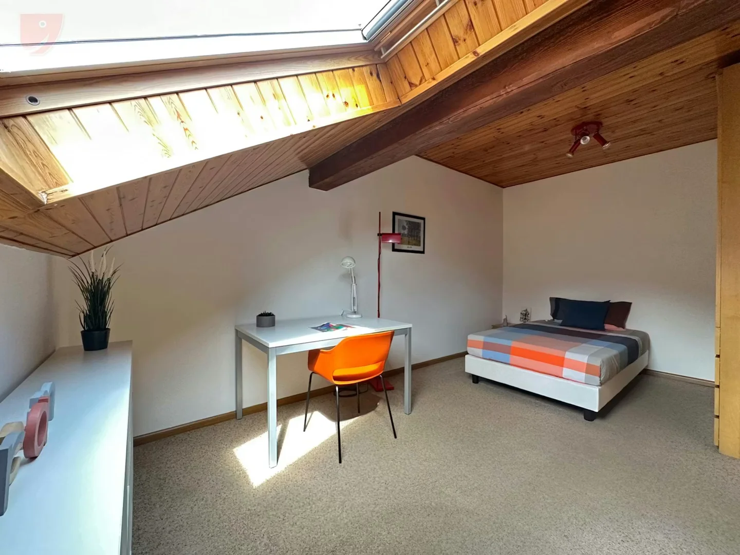 Chambre d'étudiant confortable et spacieuse dans 