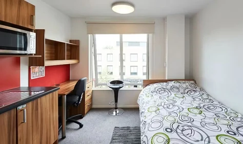 Cambridge de çift kişilik yataklı kiralık oda