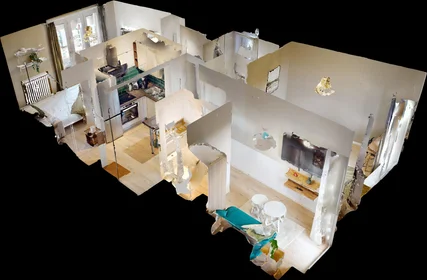 Quarto privado em 10 rue Jean Richepin, imagem 3 de 17