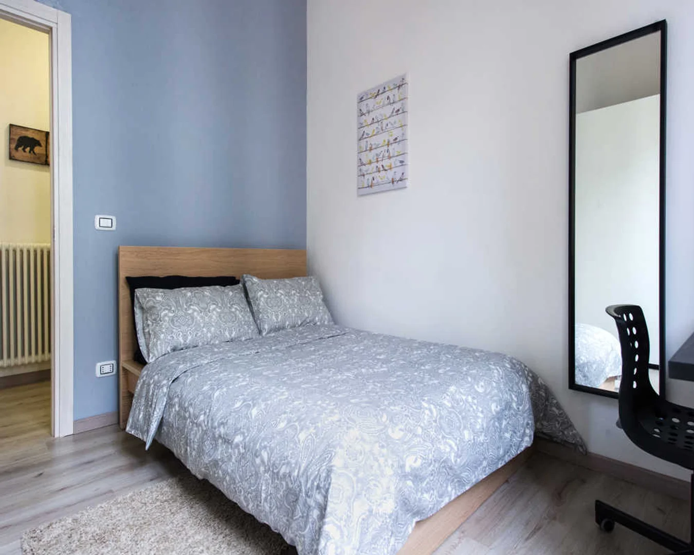 Quarto de estudante económico perto do campus em