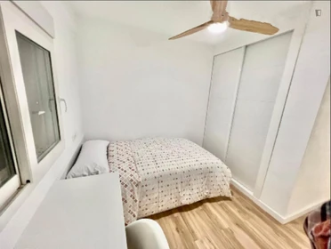 Chambre à louer avec lit double Malaga