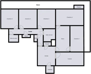 Quarto privado em residência em 95 Rue de Sèvres, imagem 4 de 4