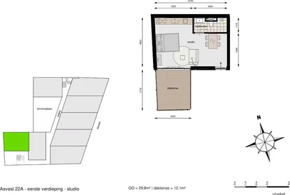 Accommodation in the centre of Delft