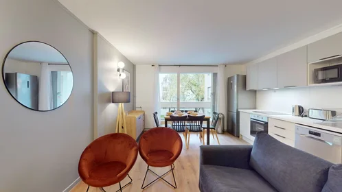 Privatzimmer in der Rue Emile Zola, Bécon-les-Bruyères, bild 7 von 10