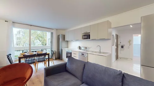 Privatzimmer in der Rue Emile Zola, Bécon-les-Bruyères, bild 8 von 10