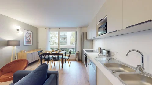 Privatzimmer in der Rue Emile Zola, Bécon-les-Bruyères, bild 9 von 10