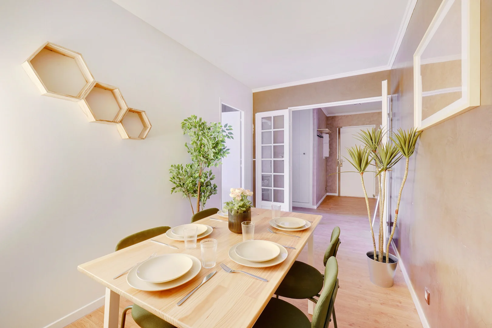 Habitación estudiantil amplia y cómoda en 