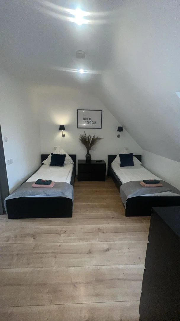 Chambre d'étudiant confortable et spacieuse dans 