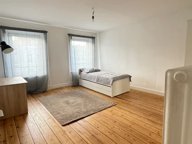 Bright private room in Hamburg