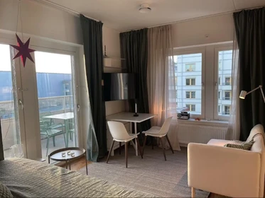 Apartamento totalmente mobilado em Stockholm