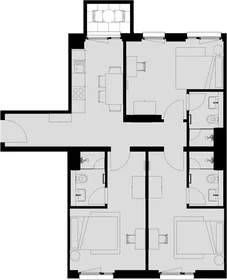 Quarto privado em Berliner Straße, Mitte, imagem 10 de 10