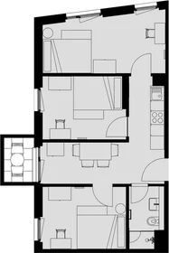 Chambre privée à Berliner Str. 22, 04105 Leipzig, Germany, image 10 de 35