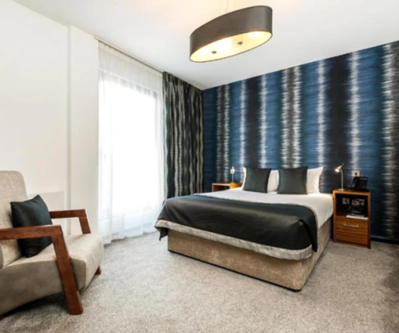 Student-friendly room in  with modern amenities