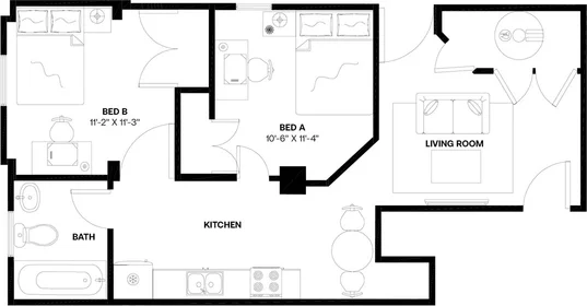 Habitación privada en #865: Brookland Washington DC 20017, imagen 9 de 12
