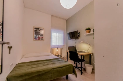 Helles Privatzimmer in Valladolid