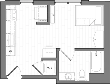 Centralnie położone mieszkanie w Berkeley