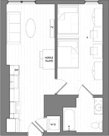 Accommodation in the centre of Berkeley