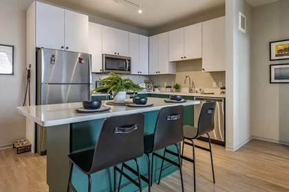 Apartamento moderno e brilhante em Minneapolis