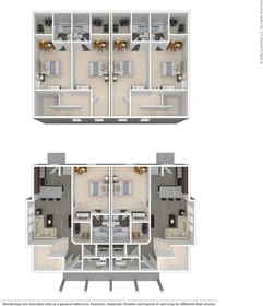 Logement de 2 chambres à Baton-rouge