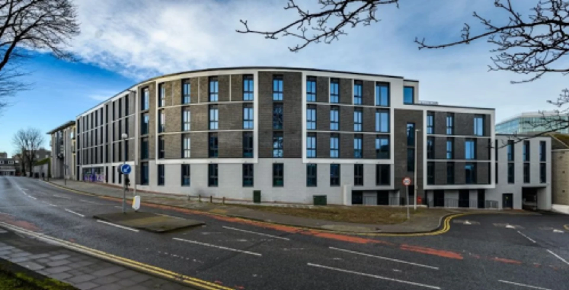 舒适的学生公寓，位于