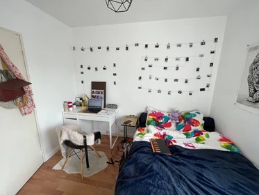 Habitación en alquiler con cama doble Rennes