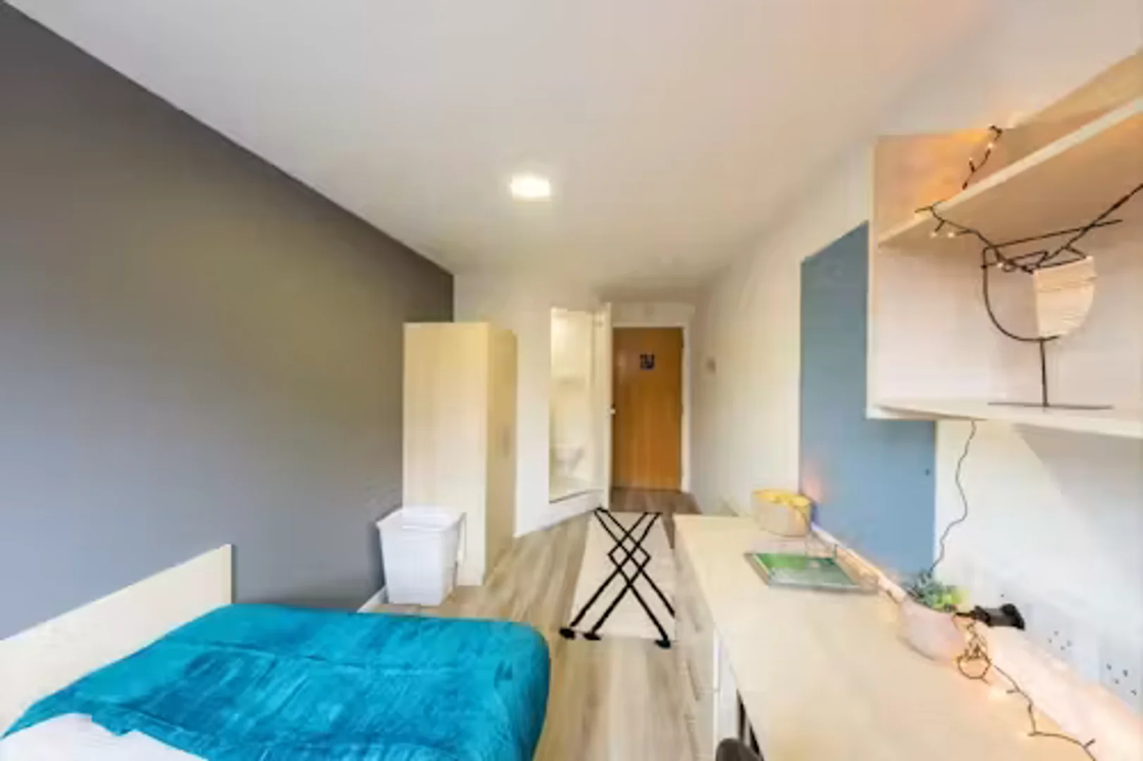 Student-friendly room in  with modern amenities