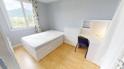 Helles Privatzimmer in Grenoble