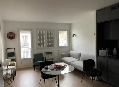 Habitación en alquiler con cama doble Paris