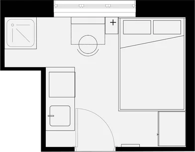 Özel oda konumu 37 Rue du Petit Bois, 94000 Créteil, France, 1 19 görüntüsü